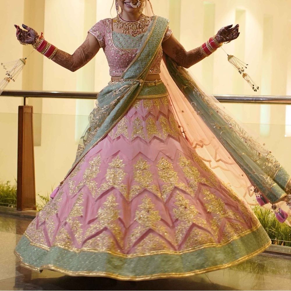 Designer Ethnic Wear Indian Wedding Lehnga Choli Dress